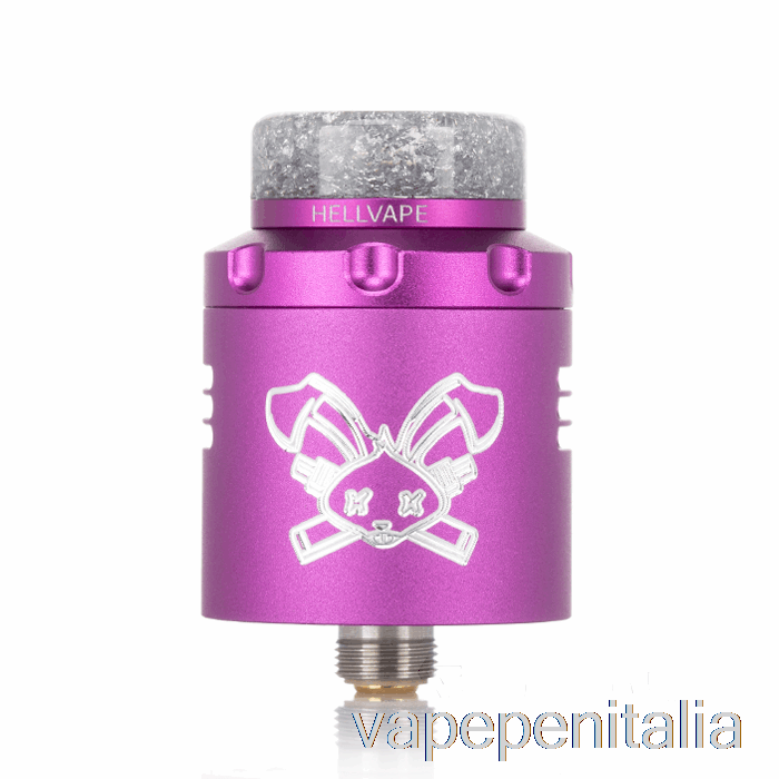 Vape In Italia Hellvape Dead Rabbit V3 24mm Rda Viola